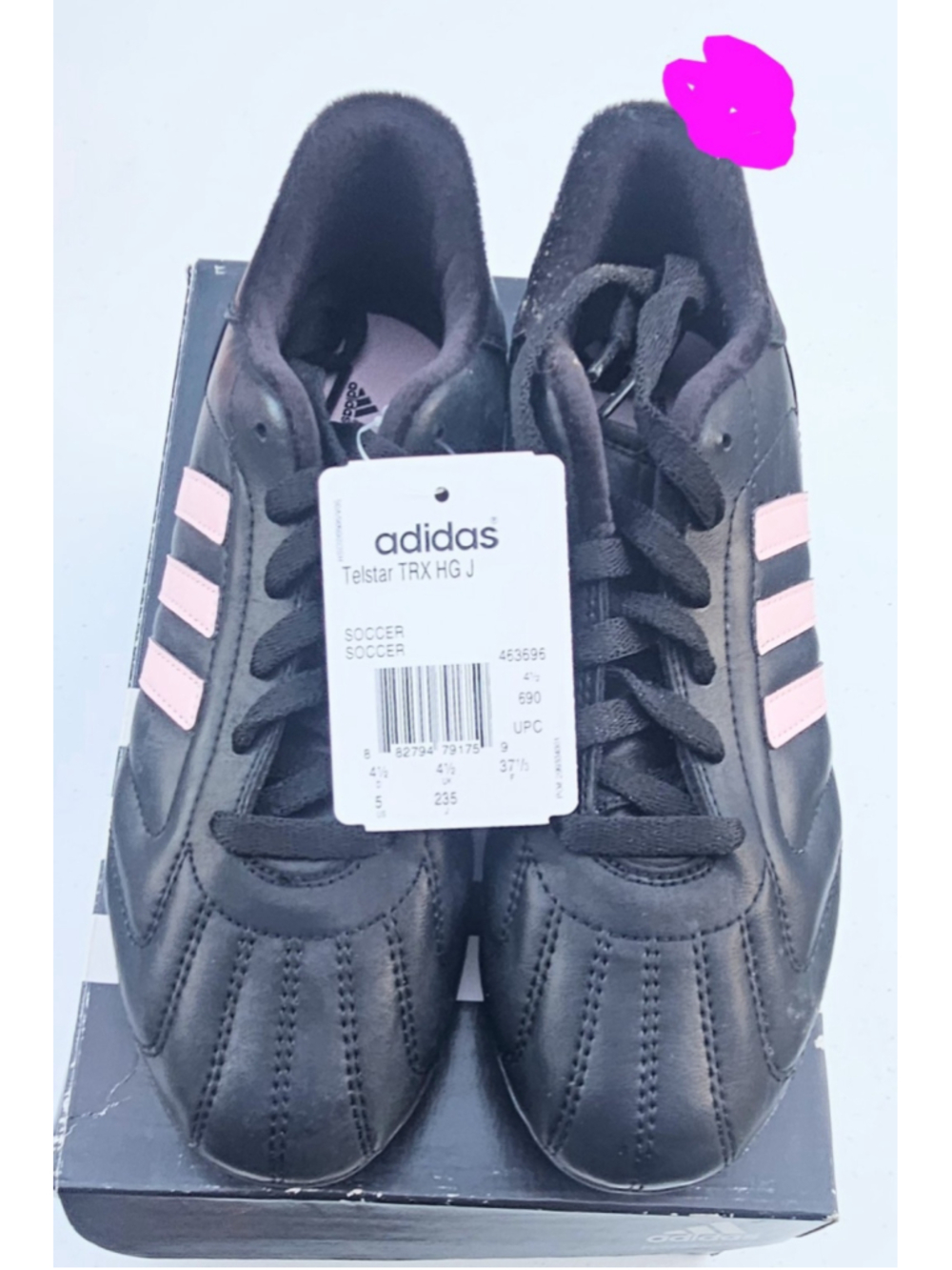 Adidas Questra III TRX HG Youth Girls Soccer Cleats Size 5 929280 BRAND NEW BOX
